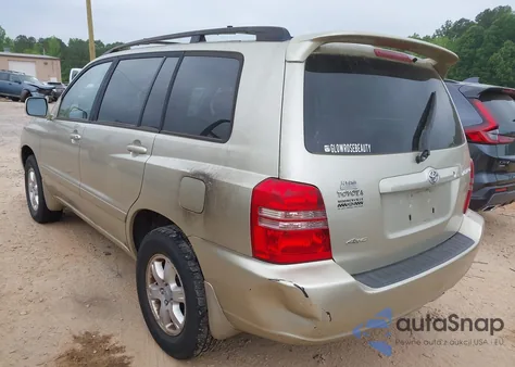 2003 Toyota Highlander from USA, damaged, VIN JTEHD21A330024738